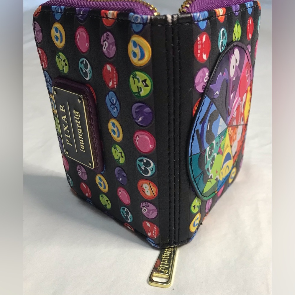 Loungefly Pixar Inside Out 2 Core Memories Ziparound Wallet - Picture 6 of 7